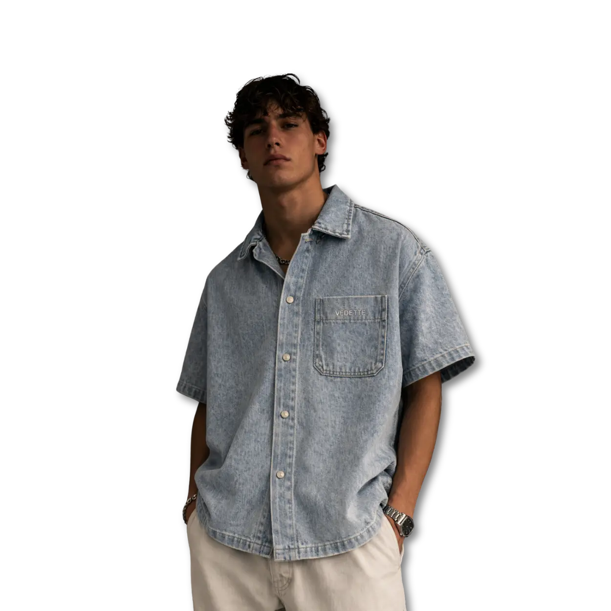 Vedette Marlon Denim Shirt