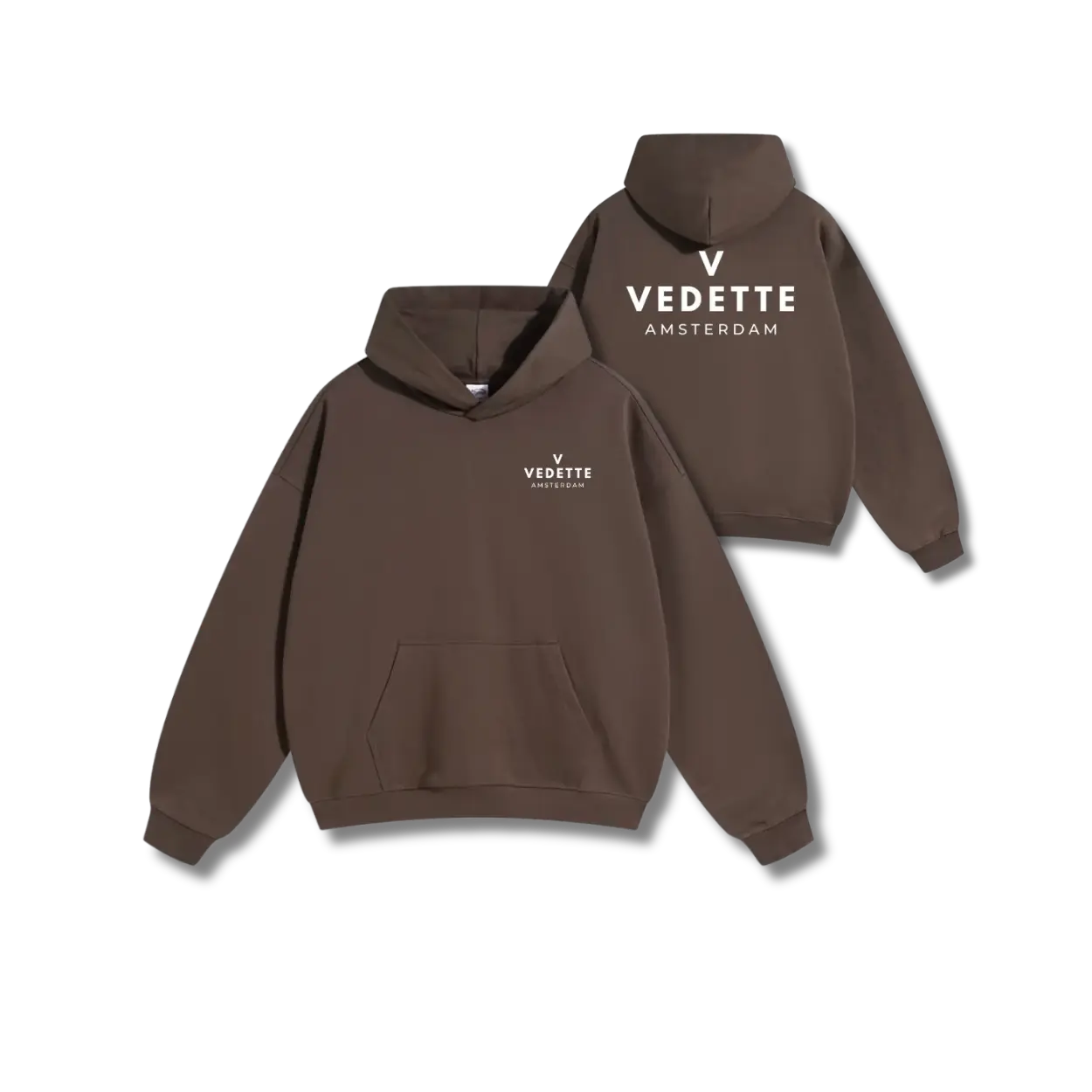 Vedette Premium Hoodie – Brown – Insignia