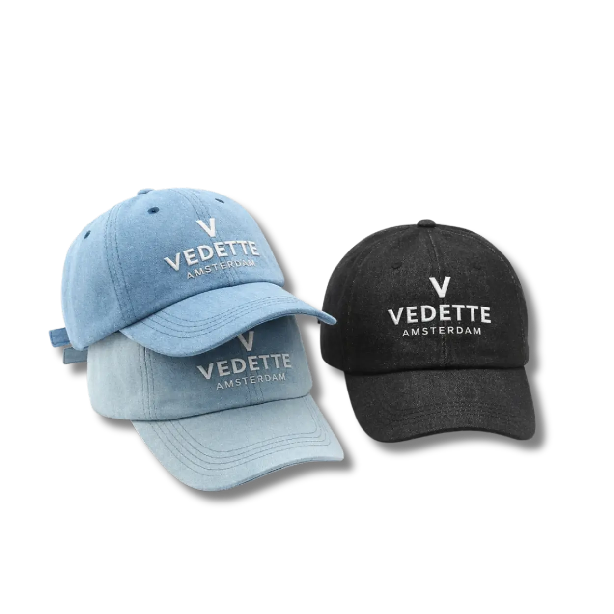 Vedette Amsterdam Klassische Denim Cap