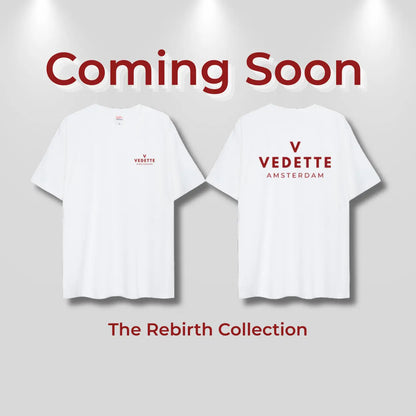 Vedette 'Rebirth' Tee – Green / Khaki Logo (Front & Back)