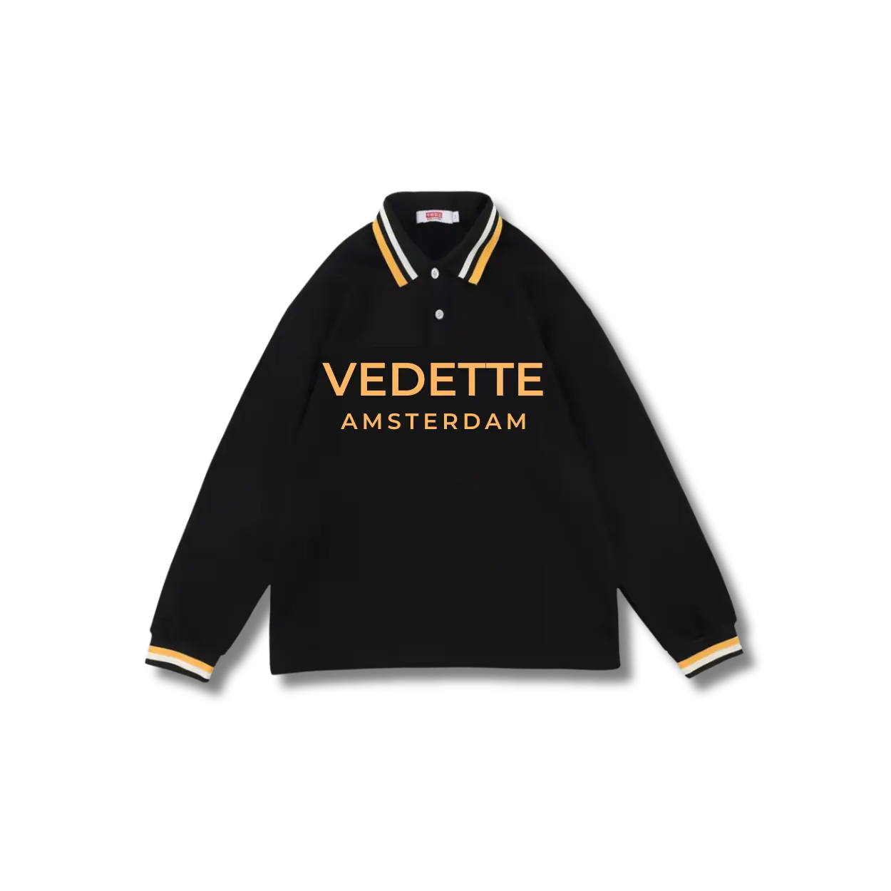 Vedette Premium Long-Sleeve Polo – Signature Edition