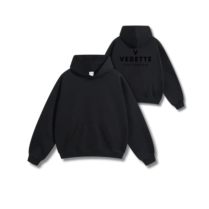 Vedette Premium Hoodie – Active Black – Backline