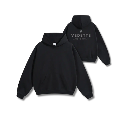 Vedette Premium Hoodie – Active Black – Backline