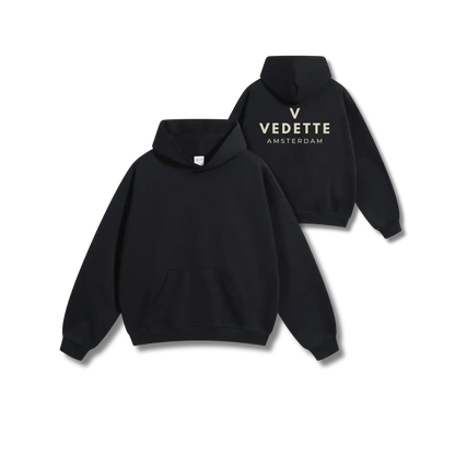 Vedette Premium Hoodie – Active Black – Backline