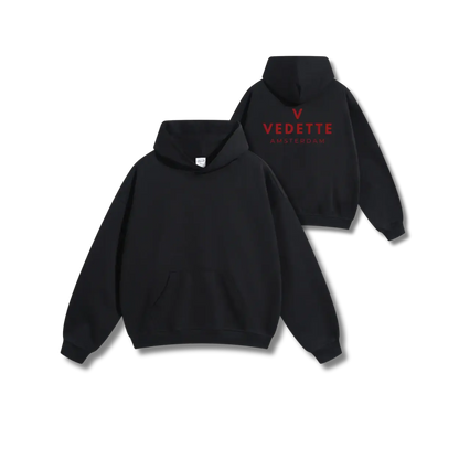 Vedette Premium Hoodie – Active Black – Backline