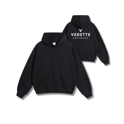 Vedette Premium Hoodie – Active Black – Backline