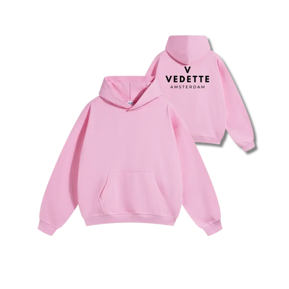 Vedette Premium Hoodie – Pink – Backline