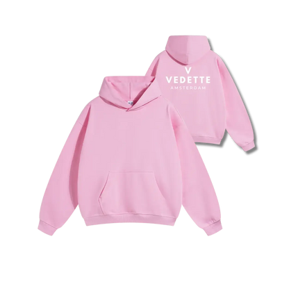 Vedette Premium Hoodie – Pink – Backline