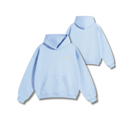 Vedette Premium Hoodie – Light Blue – Crest