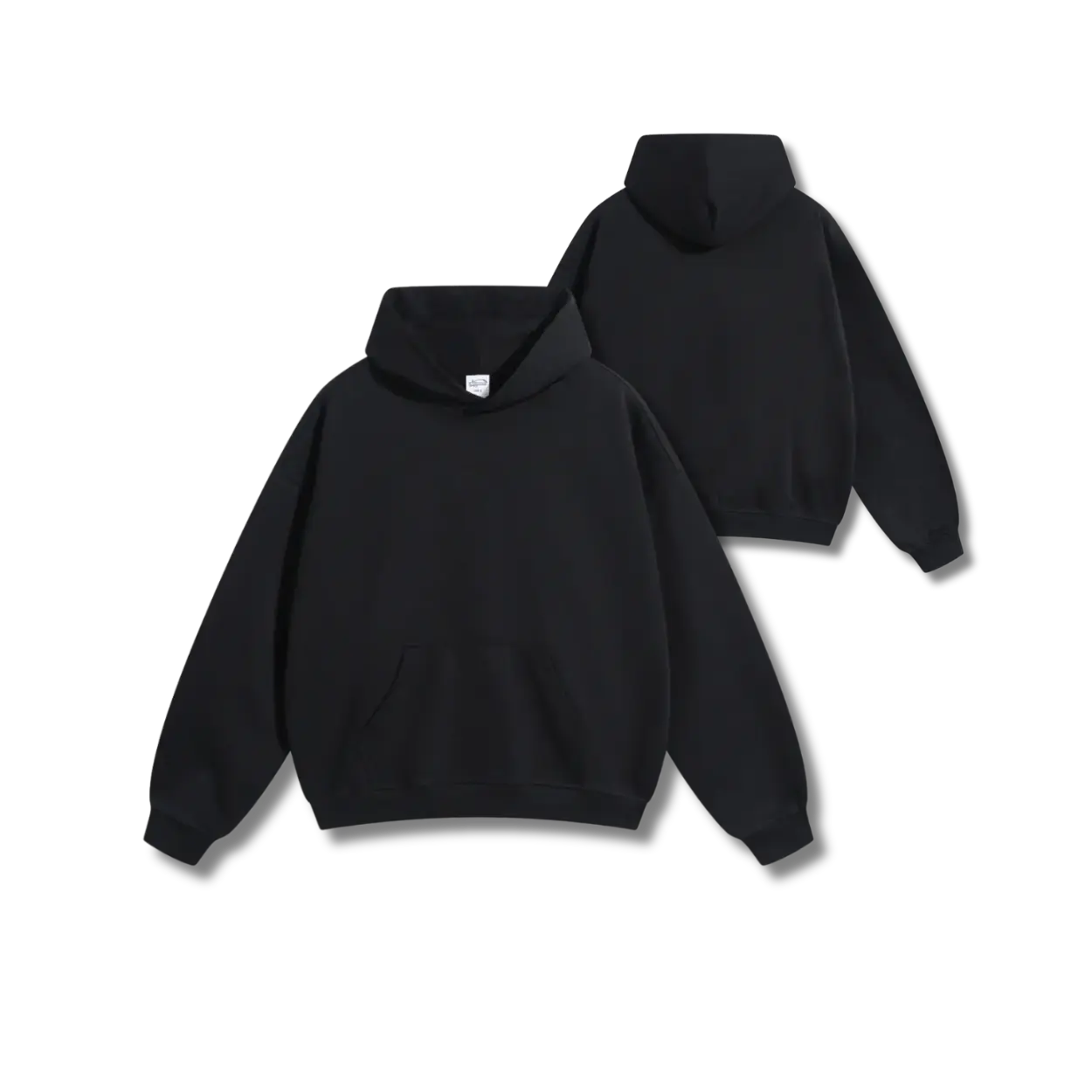 Vedette Premium Hoodie – Active Black – Essence