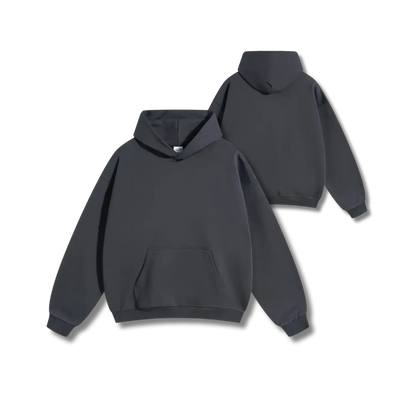 Vedette Premium Hoodie – Dark Gray – Essence