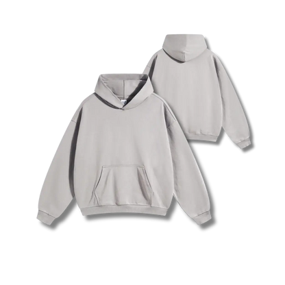 Vedette Premium Hoodie – Light Gray – Essence