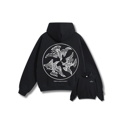 Vedette Premium Hoodie – Stillness conquers the storm – Limited Edition