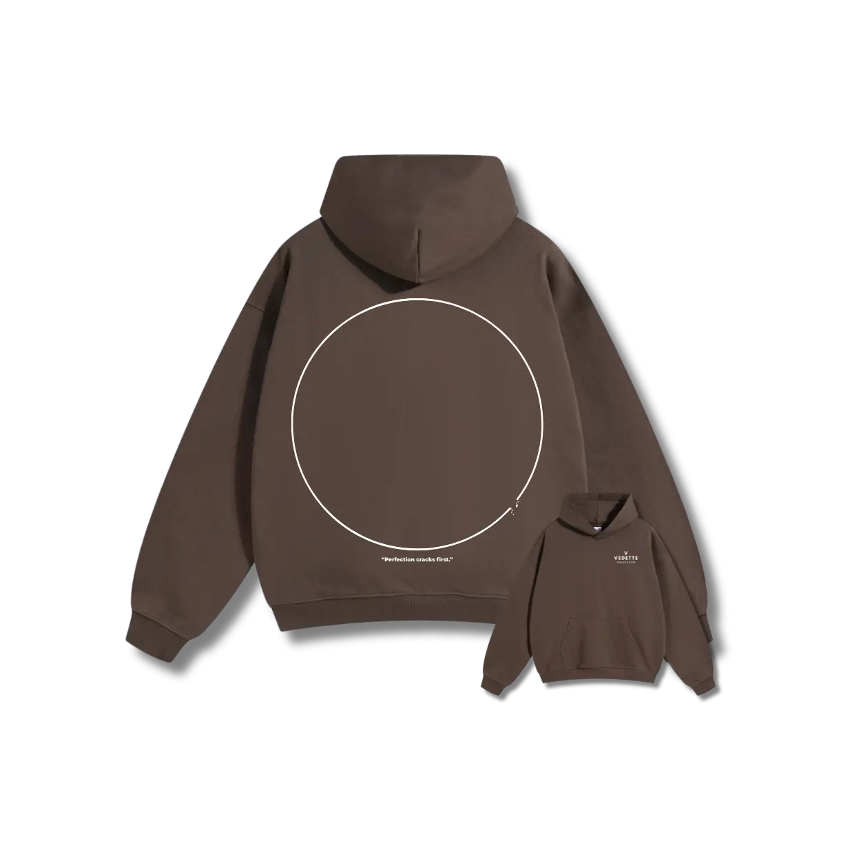 Vedette Premium Hoodie – Perfection cracks first – Limited Edition