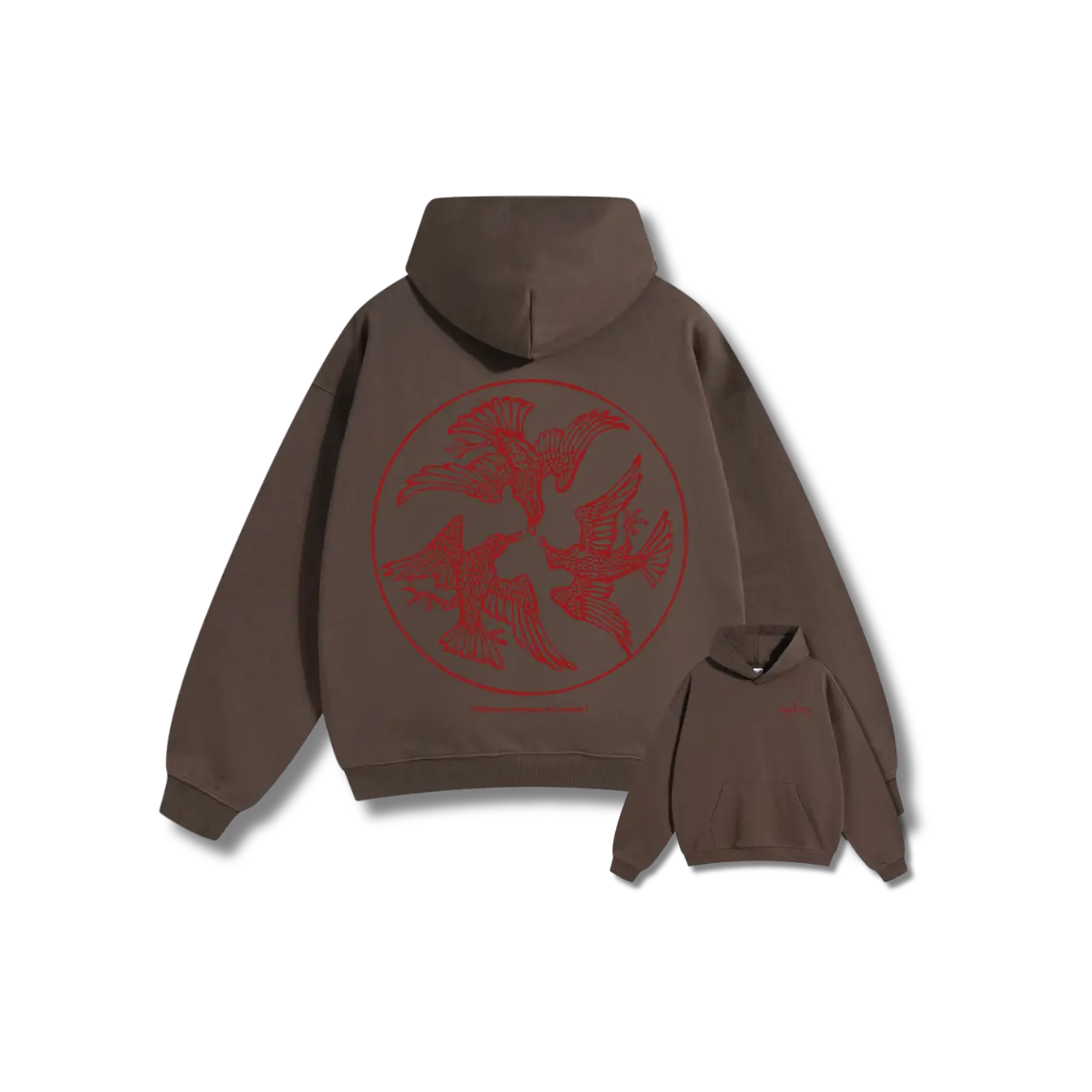 Vedette Premium Hoodie – Stillness conquers the storm – Limited Edition