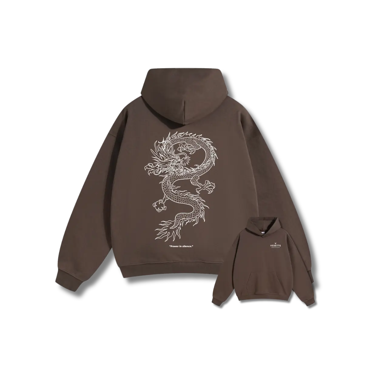 Vedette Premium Dragon Hoodie – Power in silence – Limited Edition