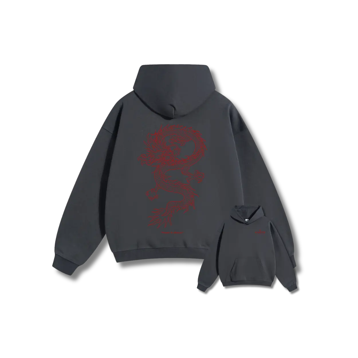 Vedette Premium Dragon Hoodie – Power in silence – Limited Edition