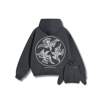 Vedette Premium Hoodie – Stillness conquers the storm – Limited Edition
