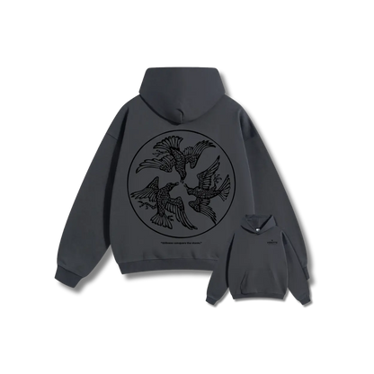 Vedette Premium Hoodie – Stillness conquers the storm – Limited Edition