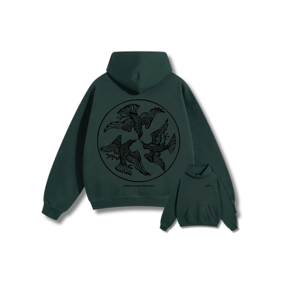 Vedette Premium Hoodie – Stillness conquers the storm – Limited Edition