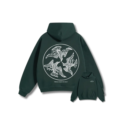 Vedette Premium Hoodie – Stillness conquers the storm – Limited Edition