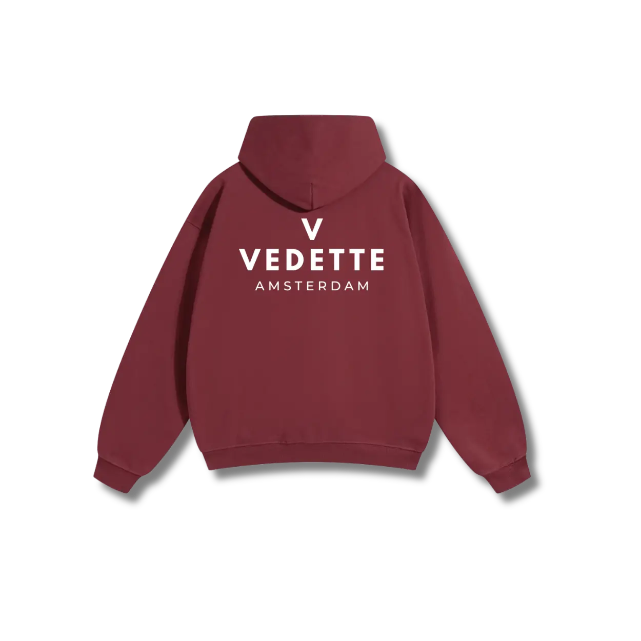 Vedette Premium Hoodie – Dark Red – Insignia