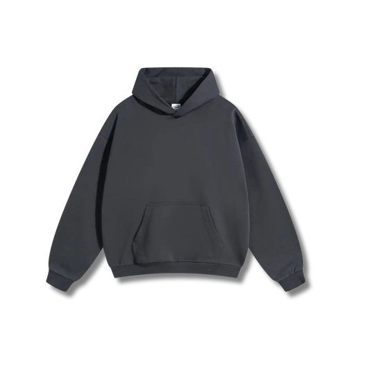 Vedette Premium Hoodie – Dark Gray – Essence