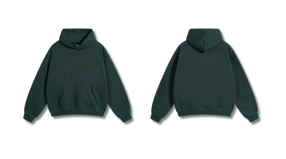 Vedette Premium Hoodie – Dark Green – Essence
