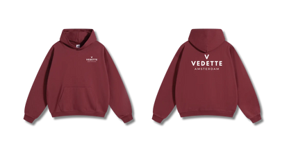 Vedette Premium Hoodie – Dark Red – Insignia