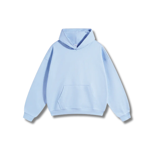 Vedette Premium Hoodie – Light Blue – Essence