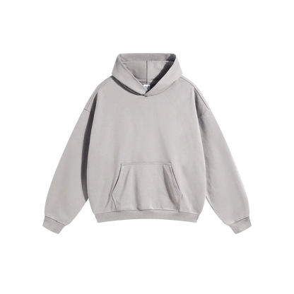 Vedette Premium Hoodie – Light Gray – Essence