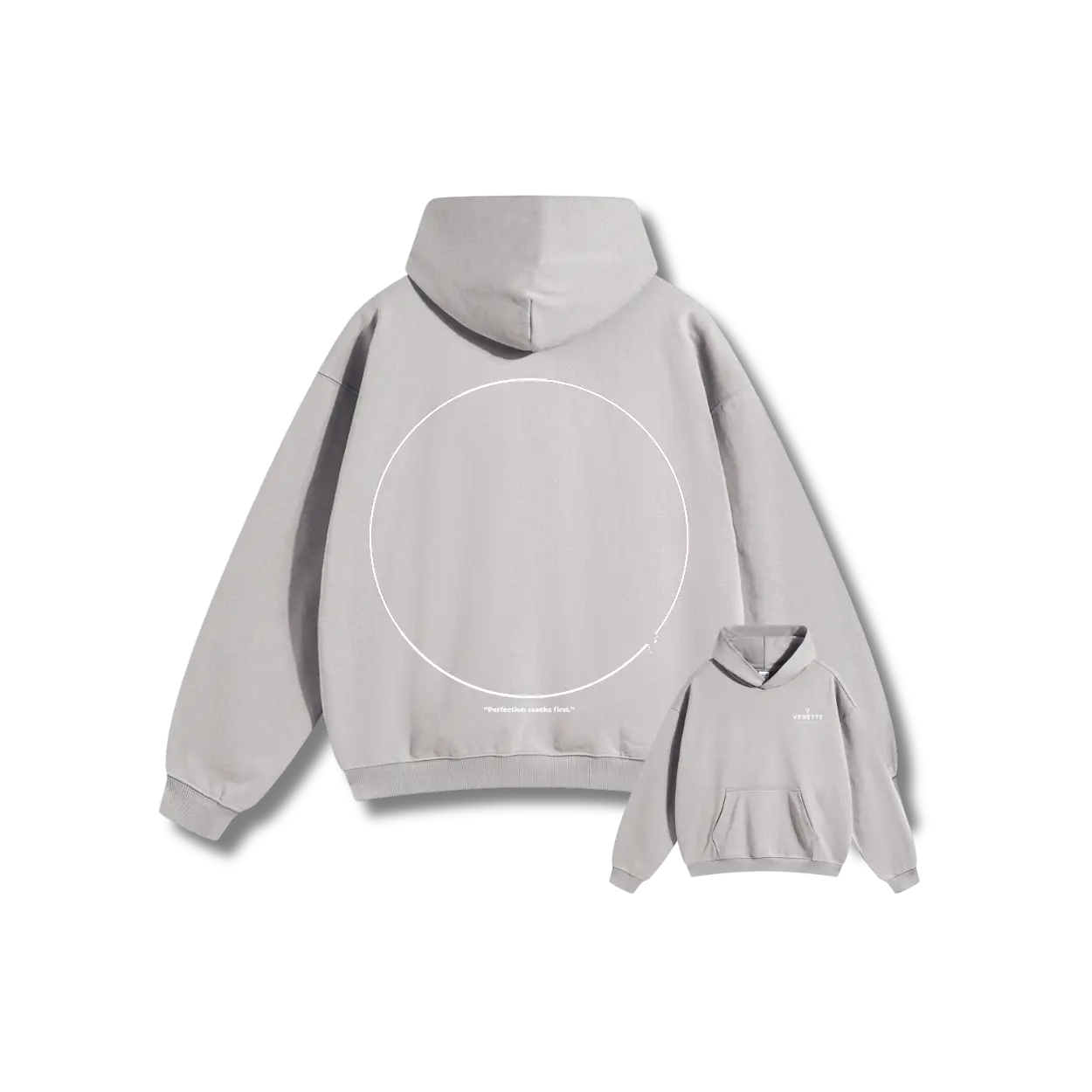 Vedette Premium Hoodie – Perfection cracks first – Limited Edition