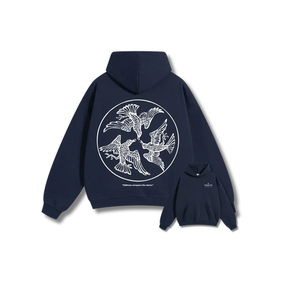 Vedette Premium Hoodie – Stillness conquers the storm – Limited Edition