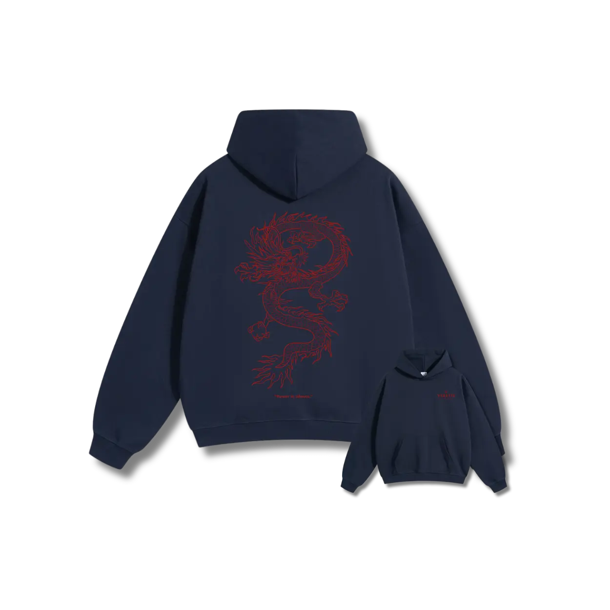 Vedette Premium Dragon Hoodie – Power in silence – Limited Edition