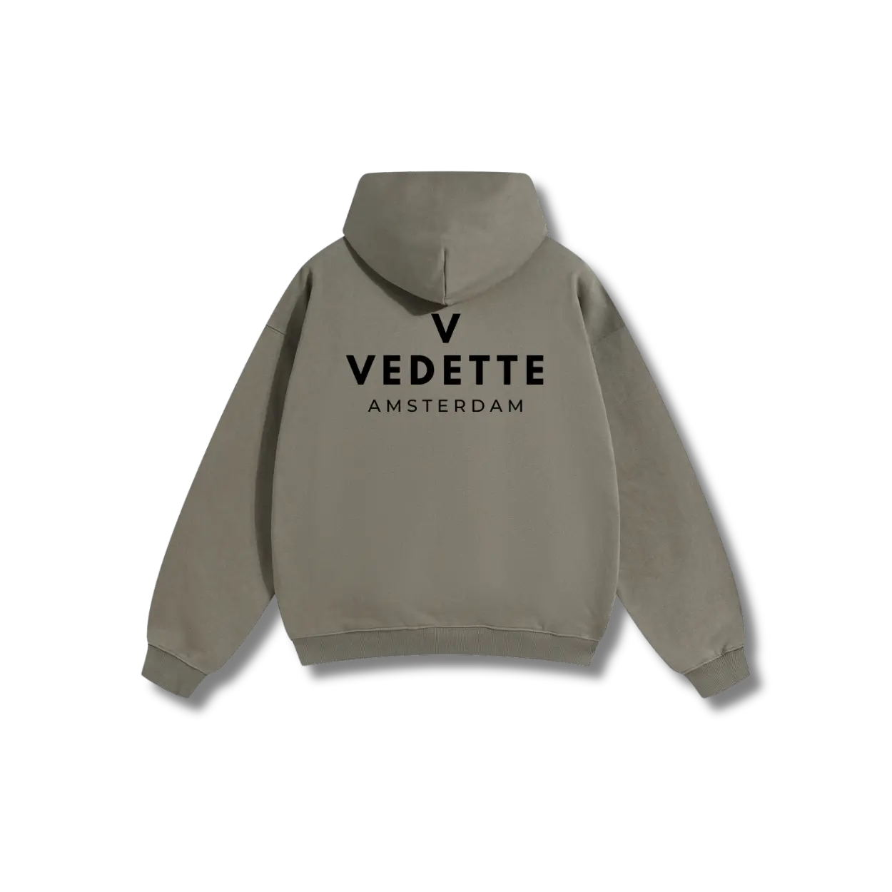 Palm Green Hoodie – Black Logo – Chest + Back – Unisex Premium Fit