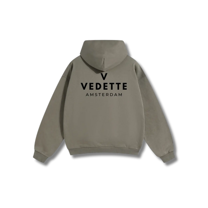 Palm Green Hoodie – Black Logo – Chest + Back – Unisex Premium Fit