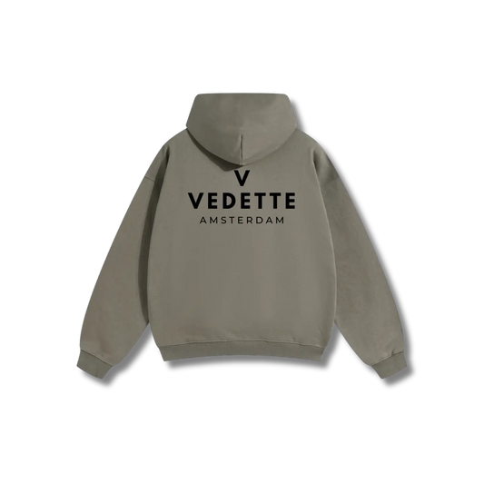 Palm Green Hoodie – Black Logo – Chest + Back – Unisex Premium Fit