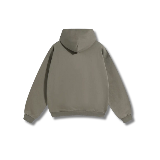 Palm Green Hoodie – Red Logo – Chest Only – Unisex Premium Fit