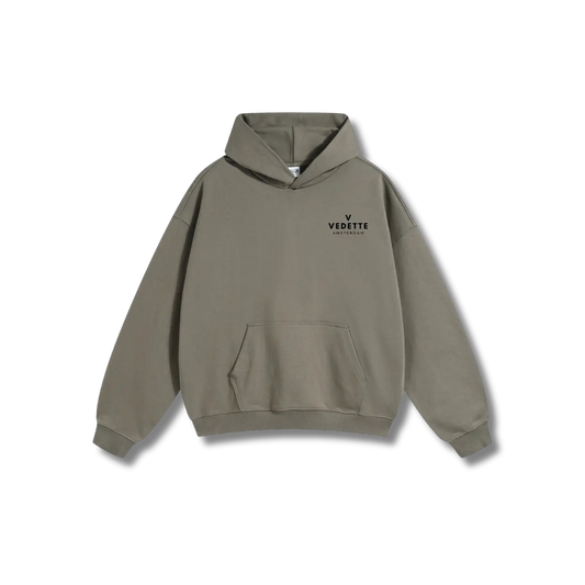 Palm Green Hoodie – Black Logo – Chest Only – Unisex Premium Fit