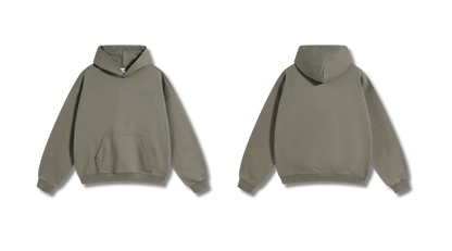Palm Green Hoodie – Gray Logo – Chest Only – Unisex Premium Fit