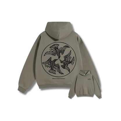 Vedette Premium Hoodie – Stillness conquers the storm – Limited Edition