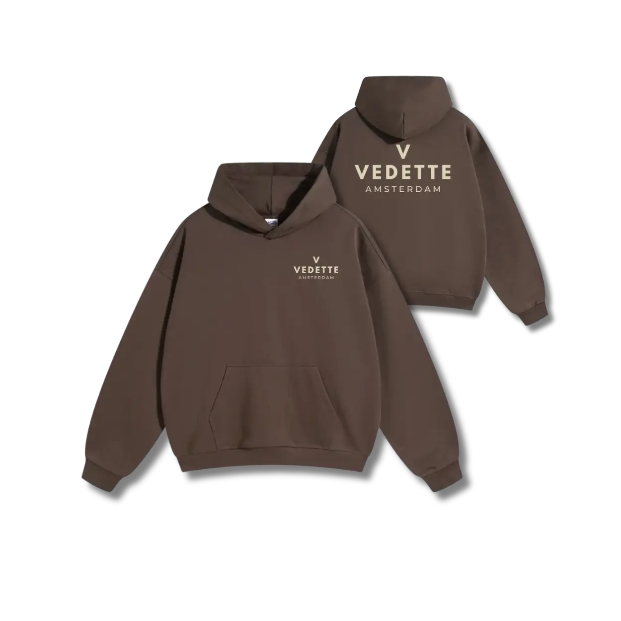 Vedette Premium Hoodie – Brown – Insignia