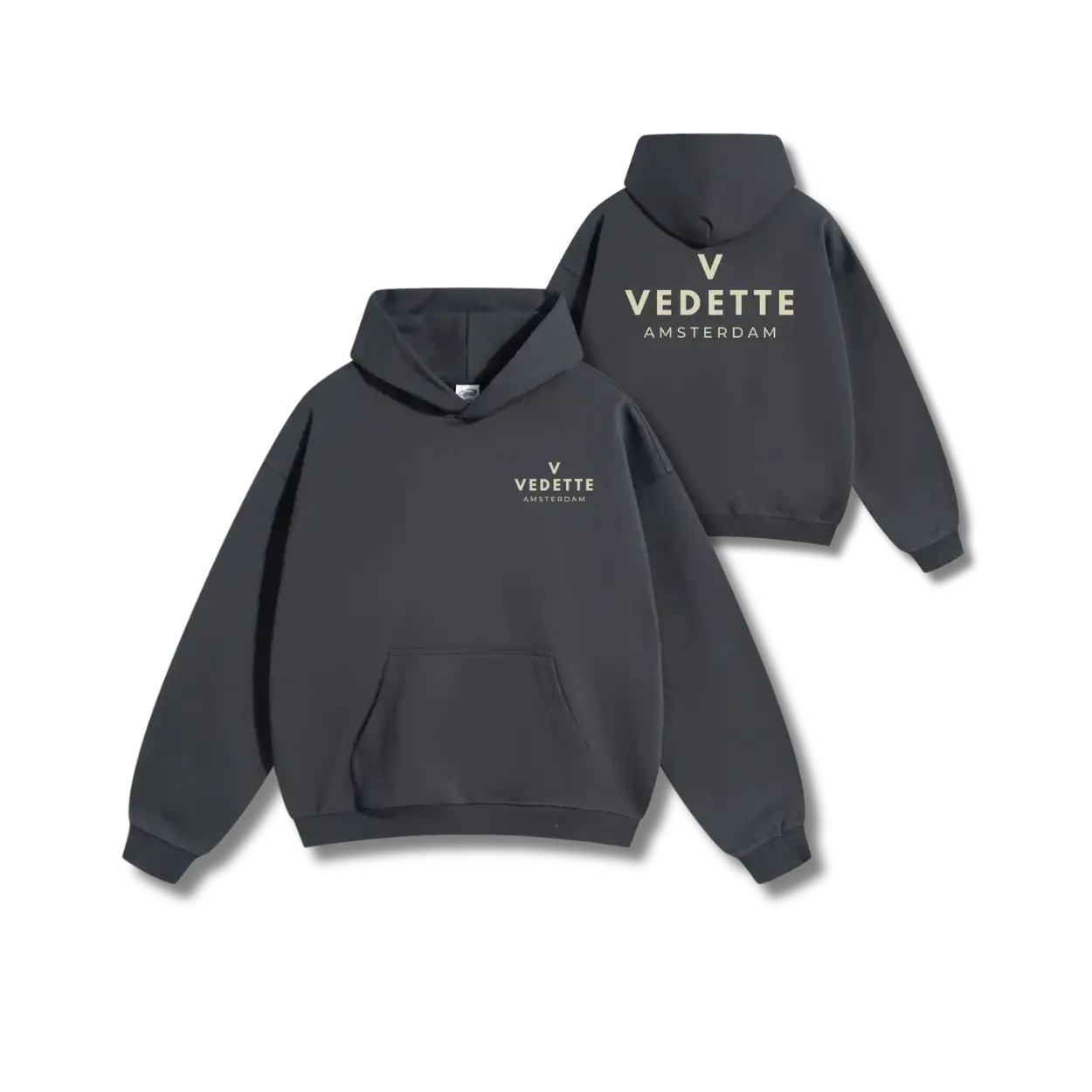 Vedette Premium Hoodie – Dark Gray – Insignia