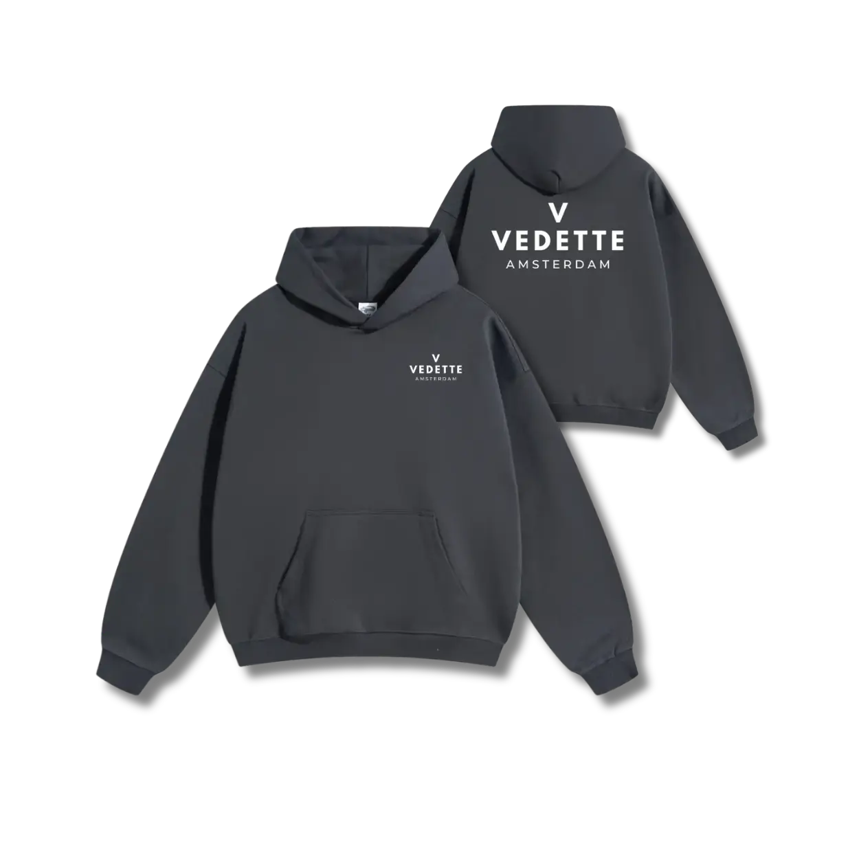 Vedette Premium Hoodie – Dark Gray – Insignia
