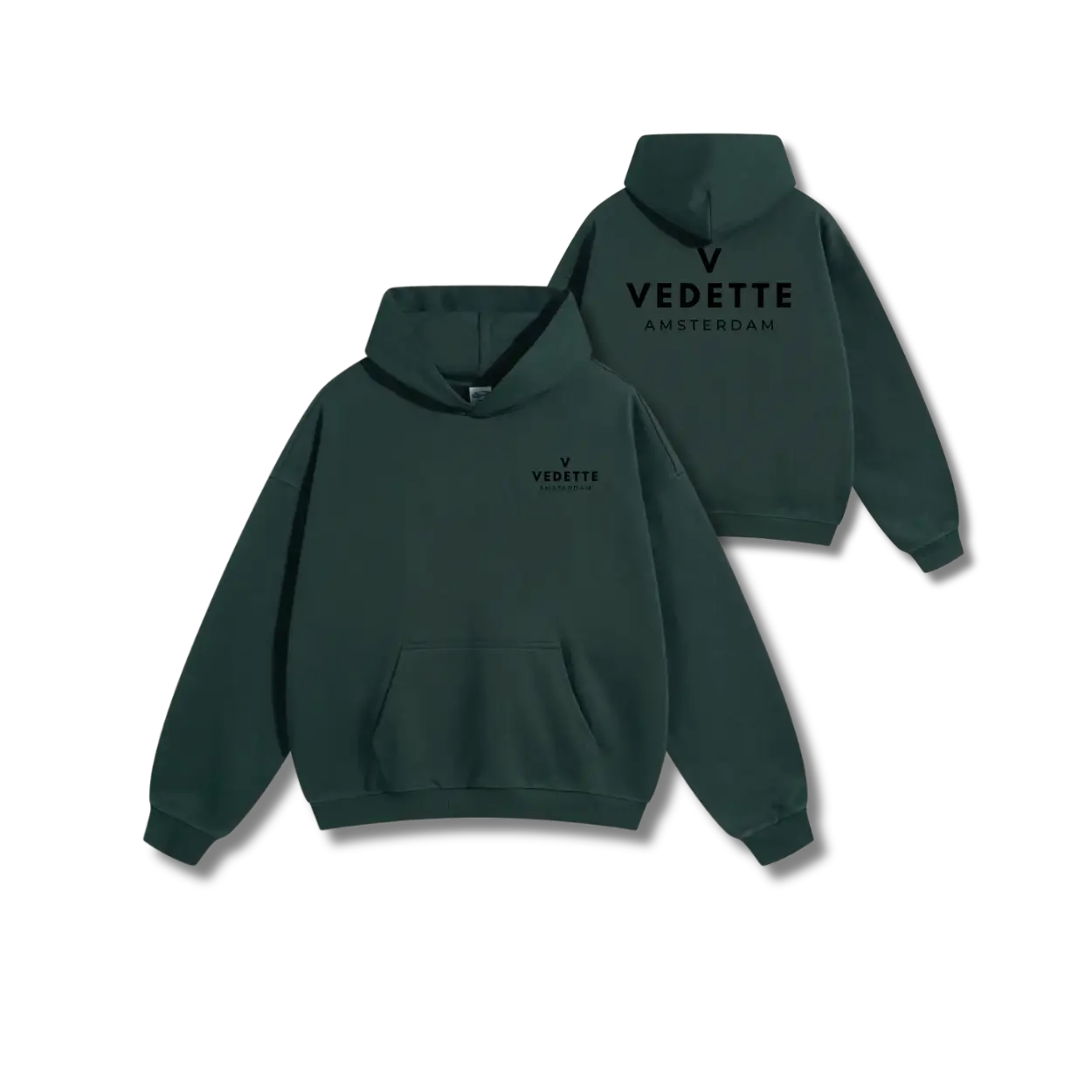 Vedette Premium Hoodie – Dark Green – Insignia