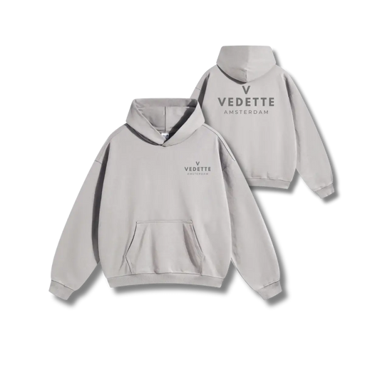 Vedette Premium Hoodie – Light Gray – Insignia