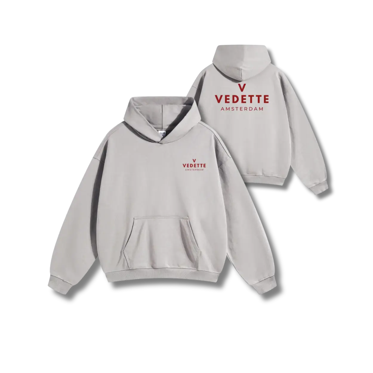 Vedette Premium Hoodie – Light Gray – Insignia