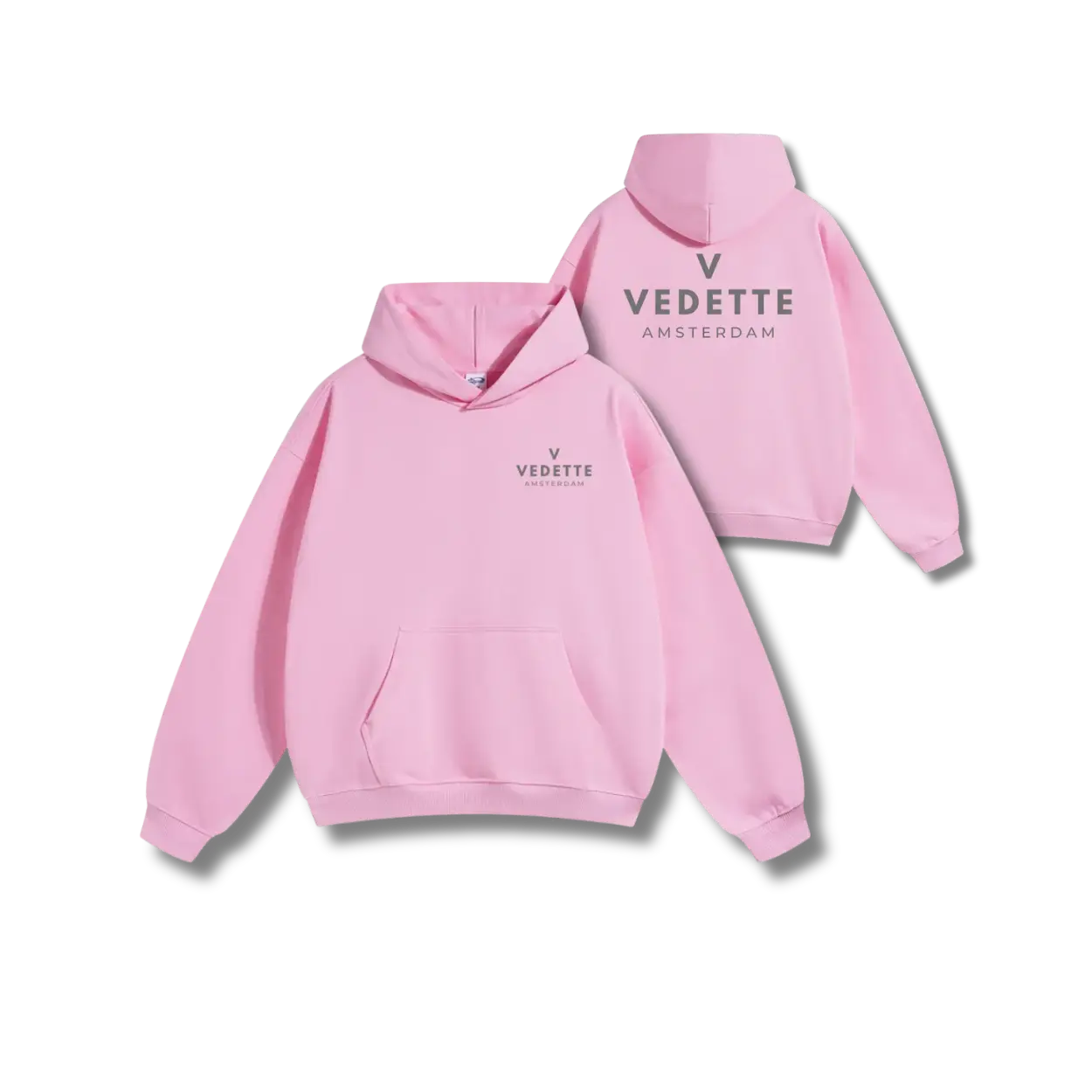 Vedette Premium Hoodie – Pink – Insignia