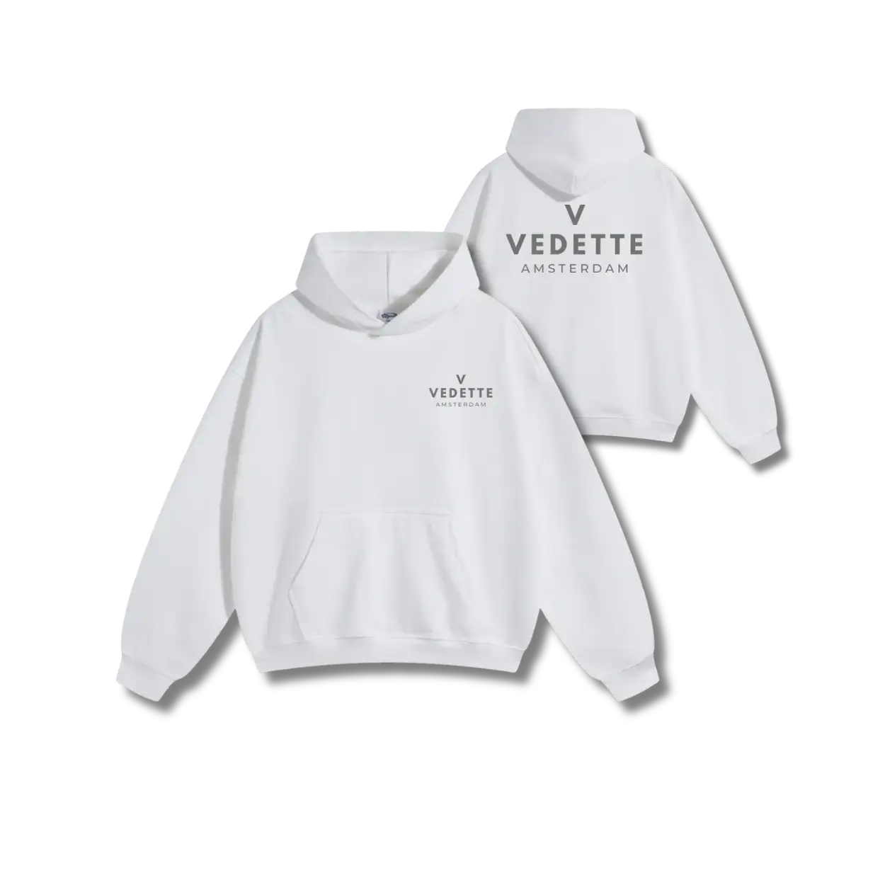 Vedette Premium Hoodie – White – Insignia