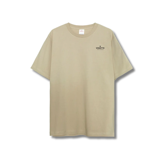 Vedette Premium Tee – Khaki – Crest